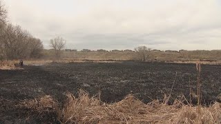 Fire burns about 5 acres at Bluff Lake Nature Center
