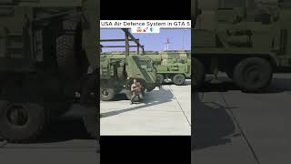 Air Defence System in Grand Theft Auto V 😱🚀🛡️ | No Aircraft Can Escape #Shorts