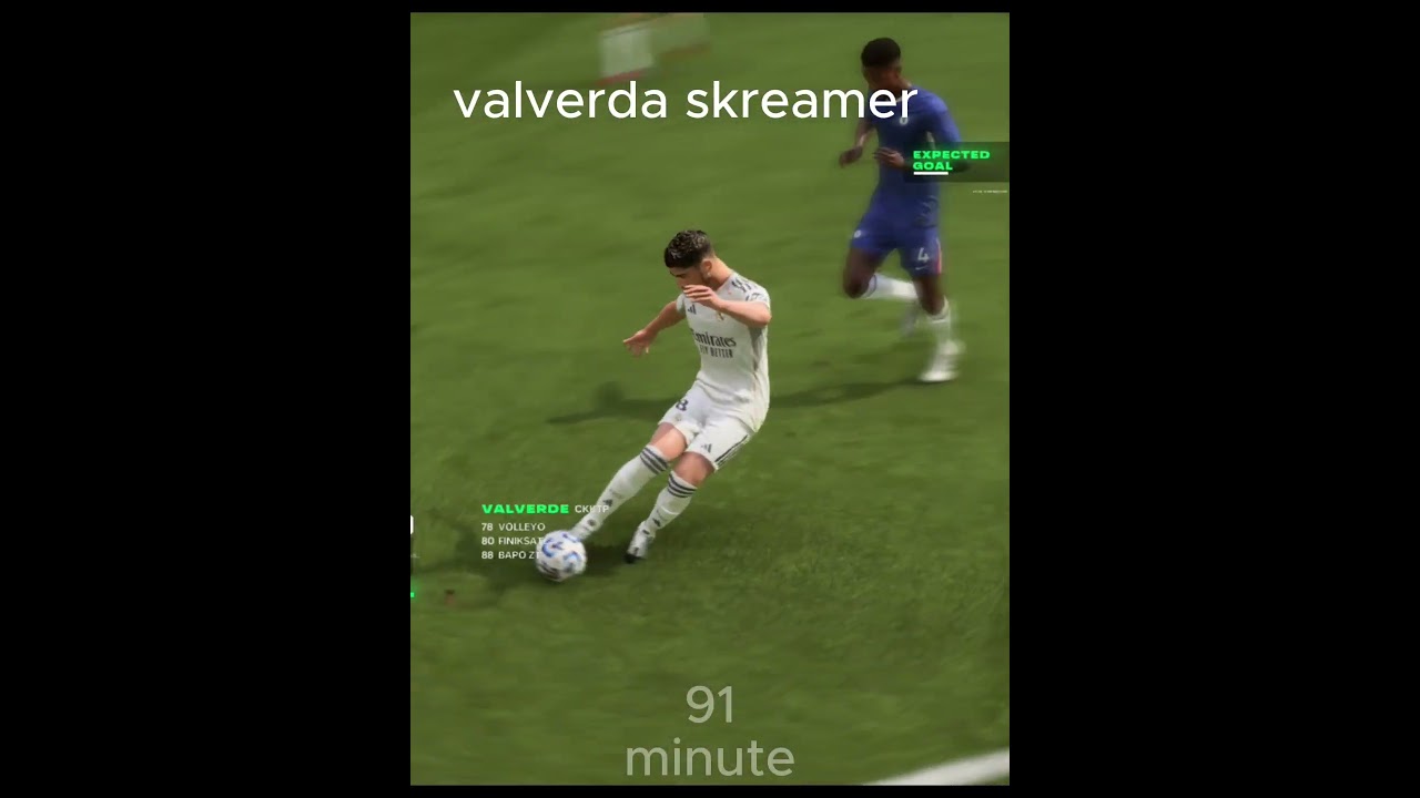 Valverde screamer