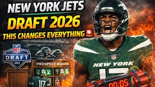 🚨🔥 JETS DRAFT 2026 WILL MAKE OR BREAK THIS TEAM… NO MISTAKES ALLOWED 🚨