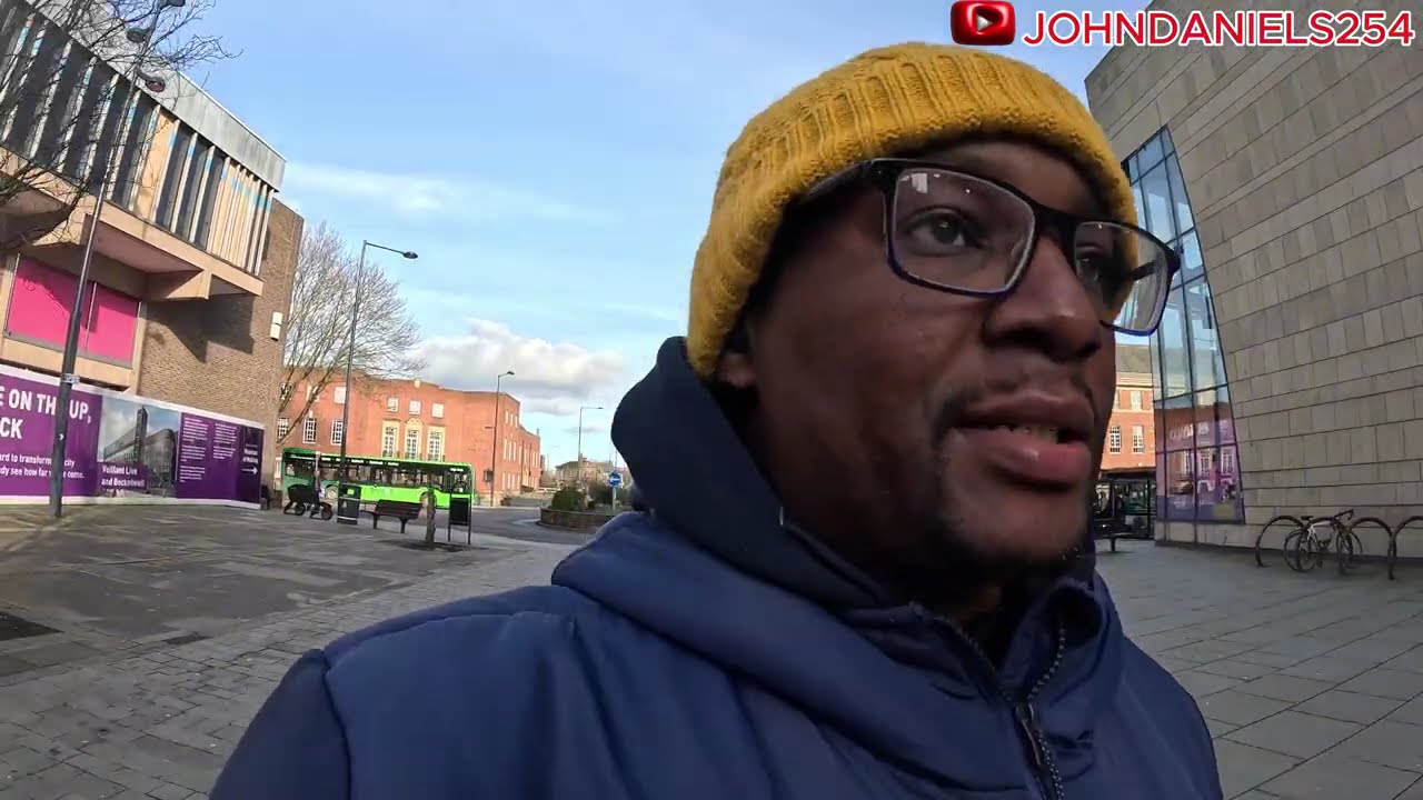 Walk to the FUNFAIR| City walkthrough|evening walk🇬🇧