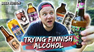TRYING FINNISH ALCOHOL: BEER EDITION | Taste Test Tuesday