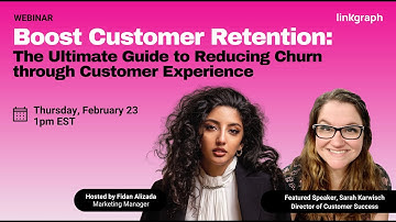 Boost Customer Retention: The Ultimate Guide to Reducing Churn | Webinar
