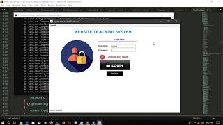 Advance JAVA micro project | website tracking system.