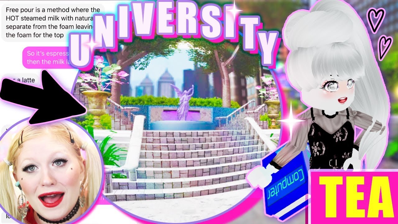 First Look At The University Realm In Royale High Leaks Updates Tea Youtube