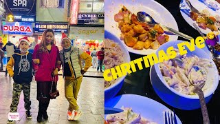 Christmas Evewith Sister-In-Lawsnephewcutiepies Birthdaydinner Nitsam Vlog