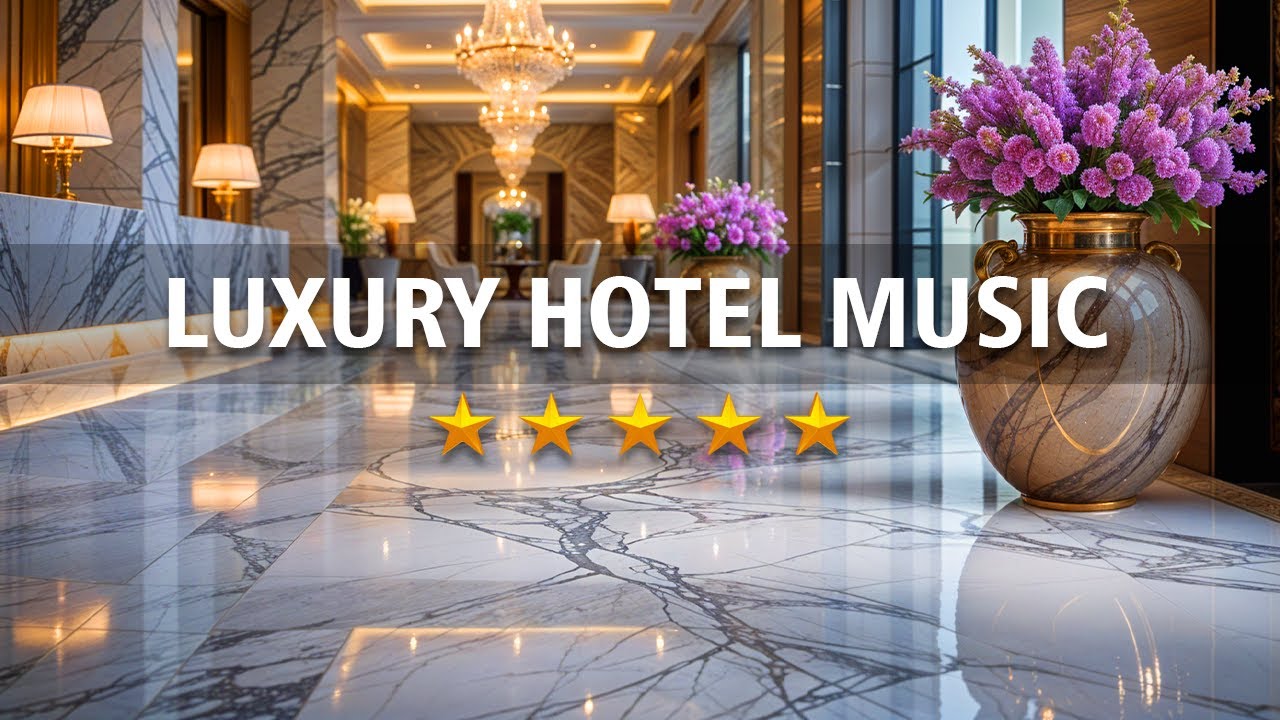 Luxury Hotel Lobby Music - Smooth Jazz Saxophone Instrumental Music for ...