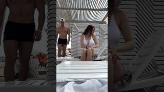 Humiliated a girl on the beach