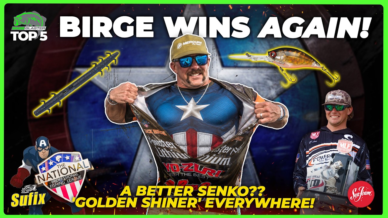 A better Senko? 'Golden shiner' color? Off bottom cranking! Top 5 of the Week in Bass Fishing
