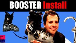 UPGRADING My NEW Ski Boots (How To Install BOOSTER Straps)