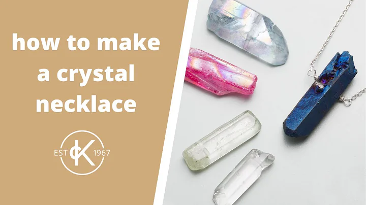 How To Make A Crystal Necklace | Kernowcraft