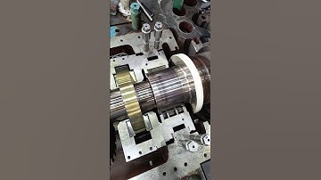 Turbine thrust bearing and journal bearing