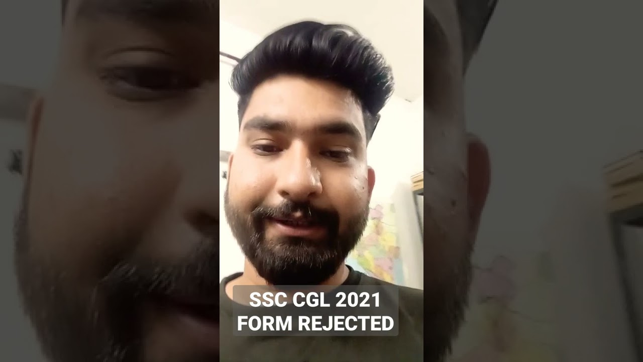 SSC Form rejected.