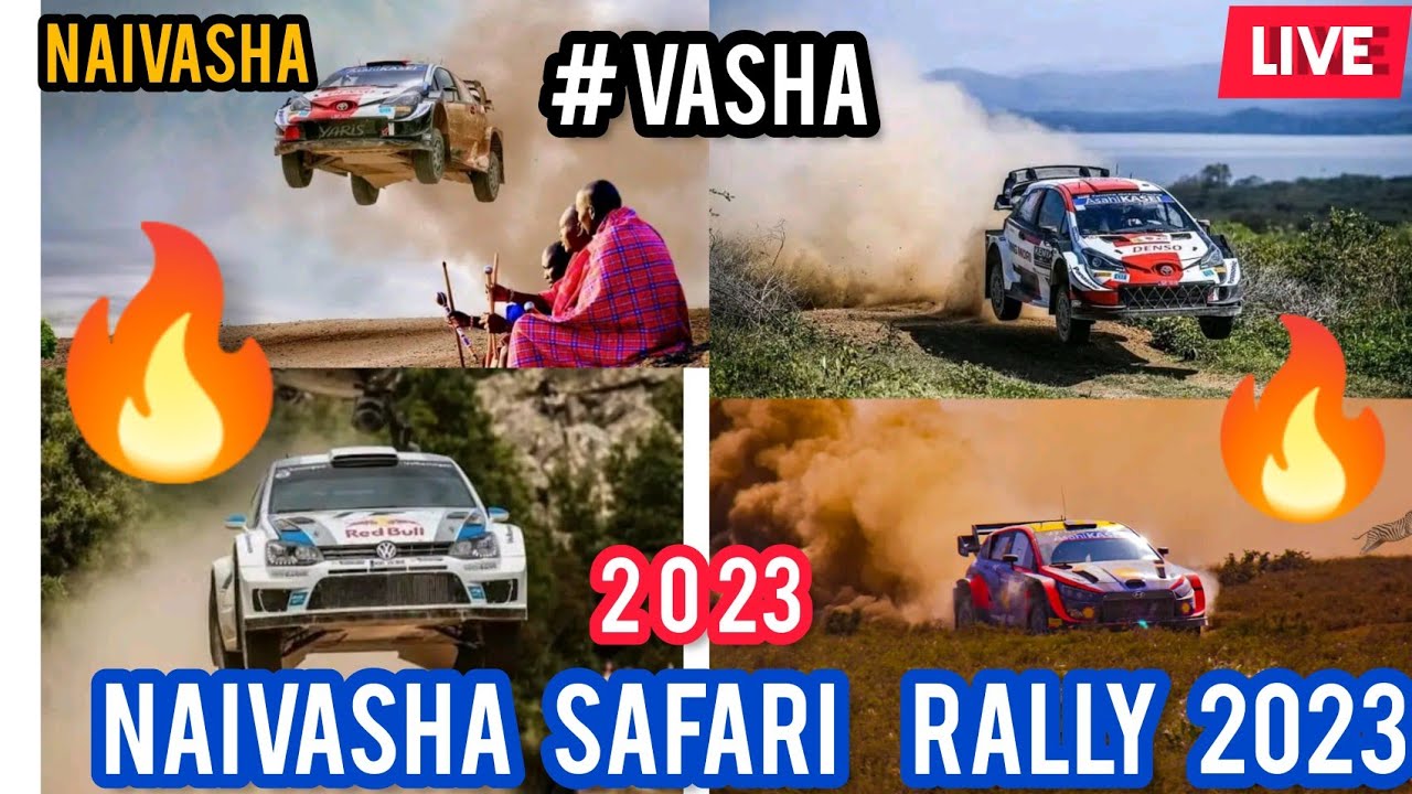 naivasha safari rally 2023 fire
