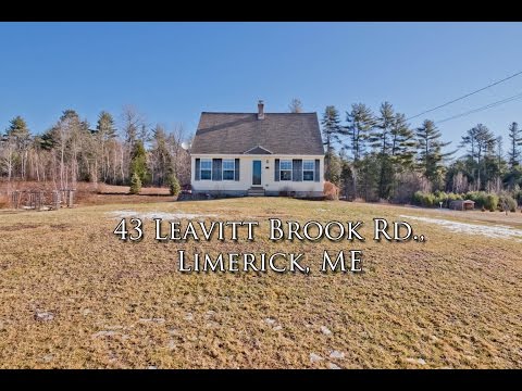 43 Leavitt Brook Rd., Limerick, ME home video tour