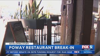 Poway Restaurant break-in