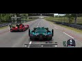 LMDH Aston crasy overtake