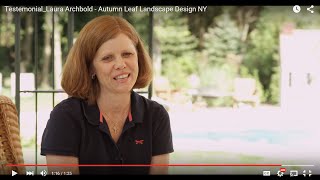 Celebrity Testemonial_Laura Archbold - Autumn Leaf Landscape Design NY Profile
