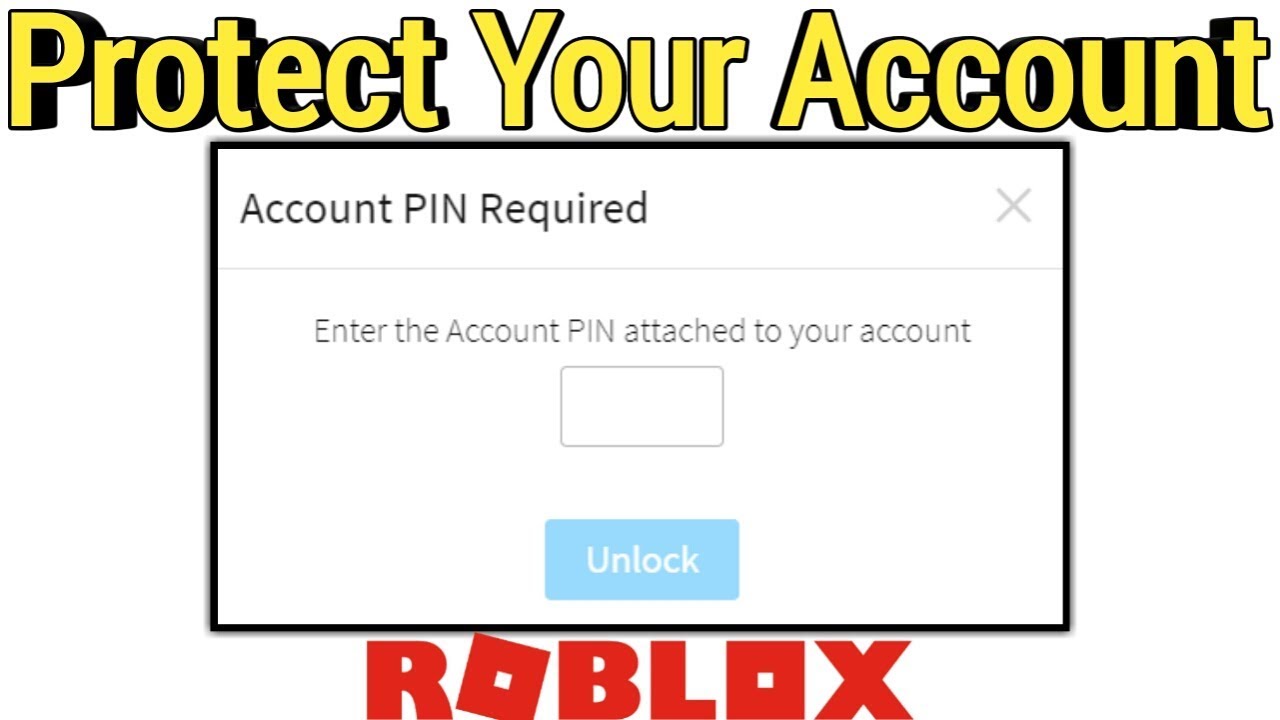 How To Protect Your Roblox Account From Hackers Roblox Youtube