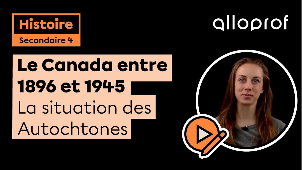 Le Canada entre 1896 et 1945 - La situation des Autochtones | Histoire ...
