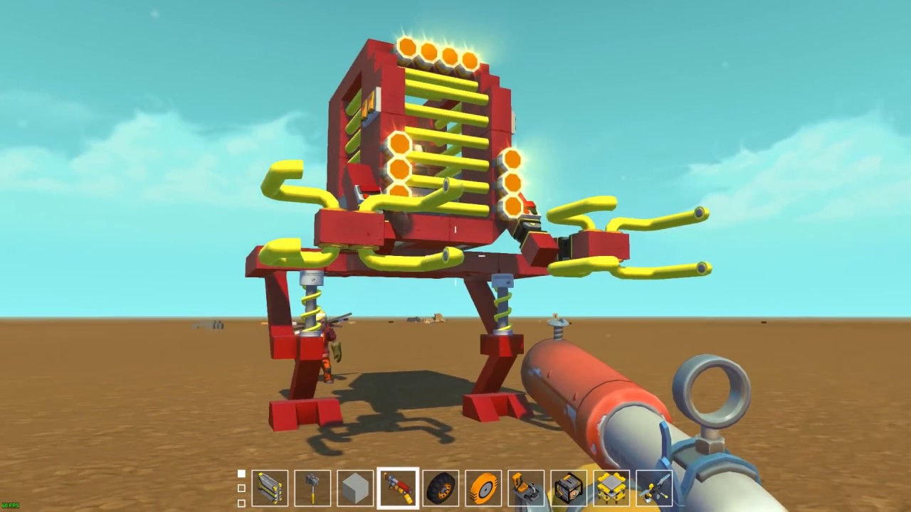 БОЛЬШОЙ РОБОТ СКРАП МЕХАНИК Scrap Mechanic - YouTube