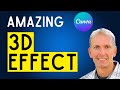 How to Create 3D Effect in CANVA (EASY STEP BY STEP)
