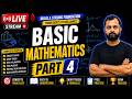 Basic Mathematics Part 4 Live | Physics Maths Concepts Explained | Class 11 Physics