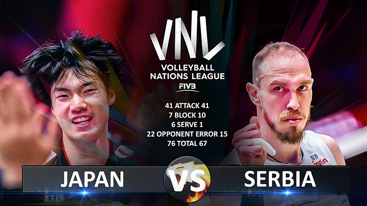 Japan vs Serbia | Men's VNL 2025