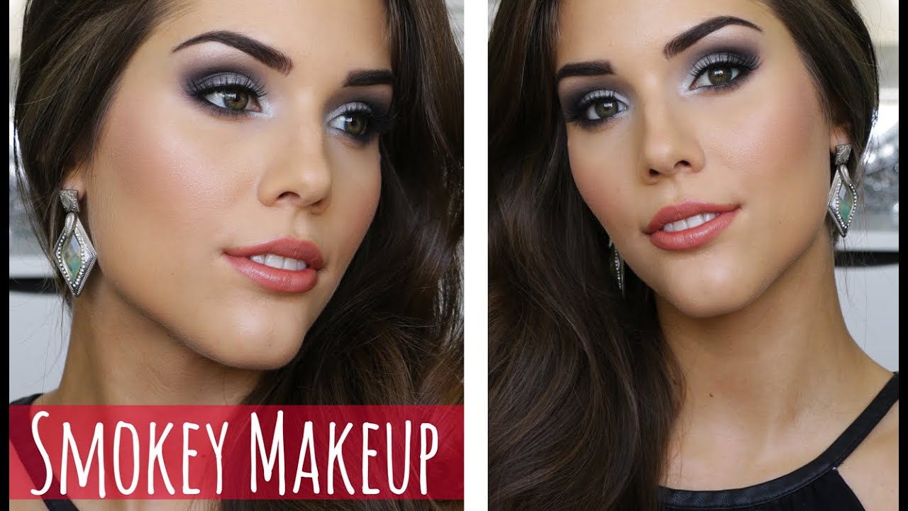 DRUGSTORE NEW YEARS EVE MAKEUP TUTORIAL Silver Smokey Eye YouTube