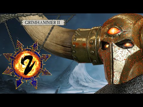 Видео: Архаон - прохождение Total War Warhammer 2 за Хаос с модом SFO: Grimhammer II - #2