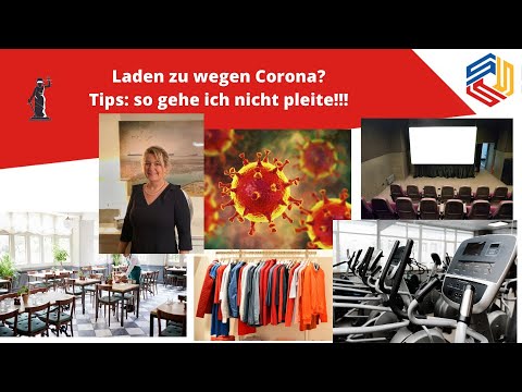 Geschäft, Laden zu wg. Corona?  Pleite verhindern durch Schadensersatz gem. IfSG / Anwalt Dr. Seiter