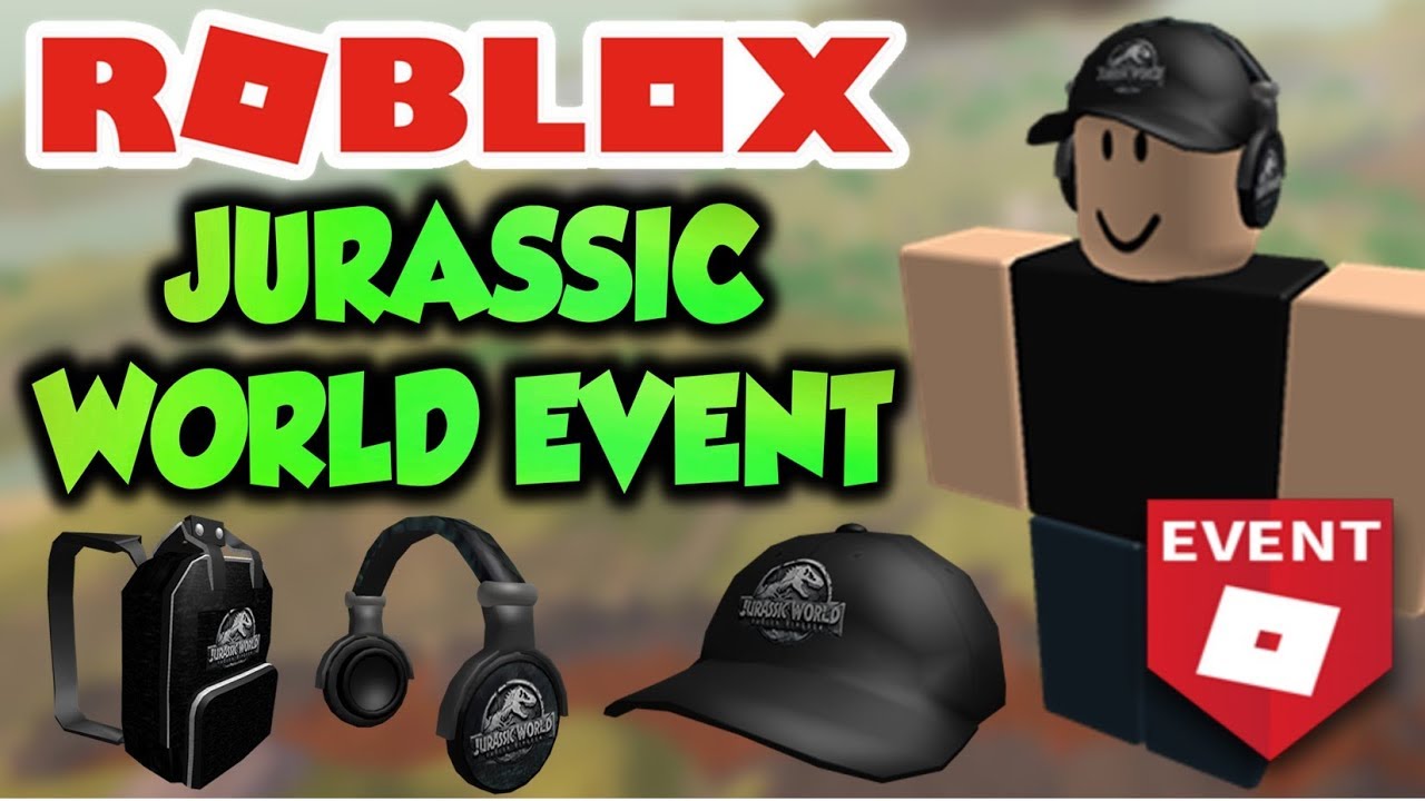 Get All Items On Jurassic World Event Roblox Event Youtube