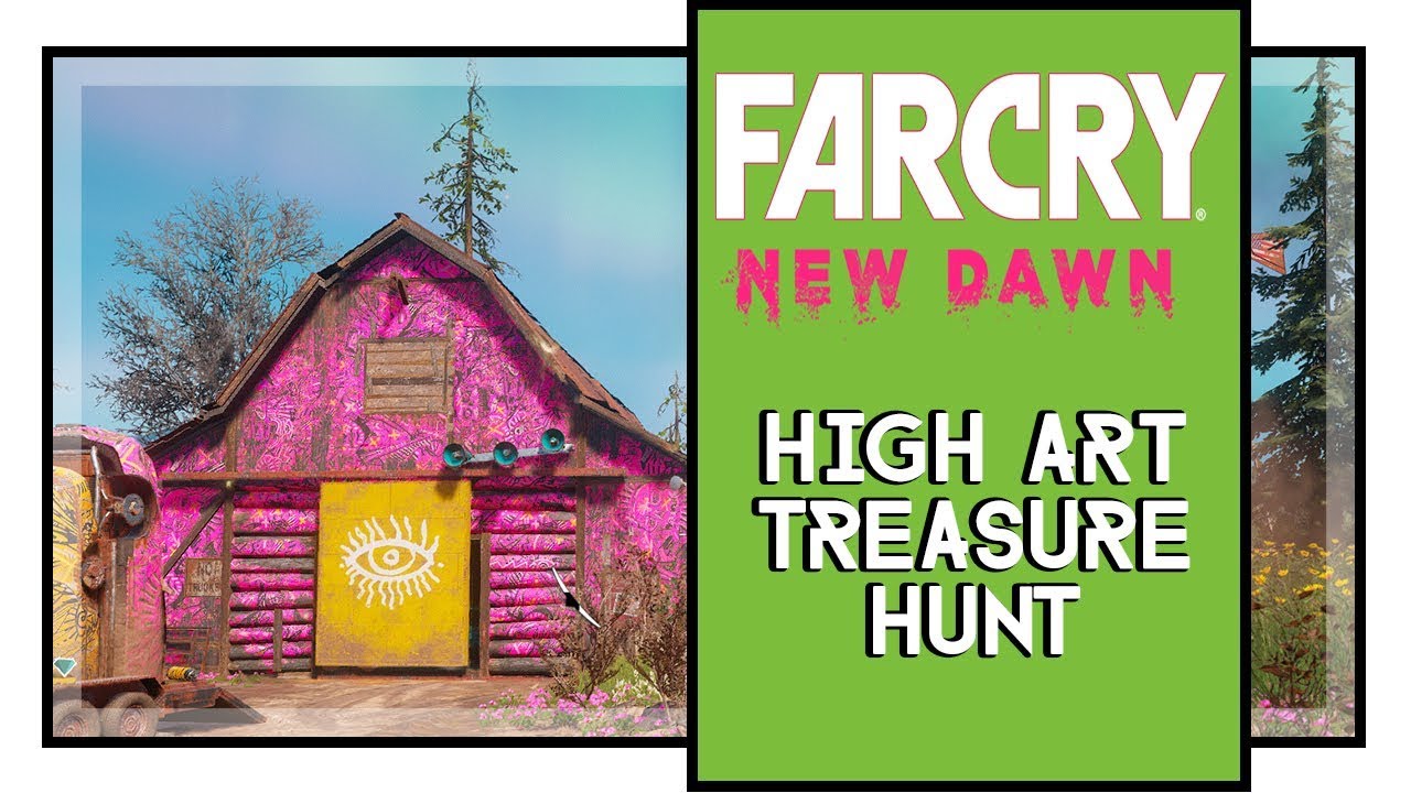 Far Cry New Dawn High Art Treasure Hunt Solution Youtube