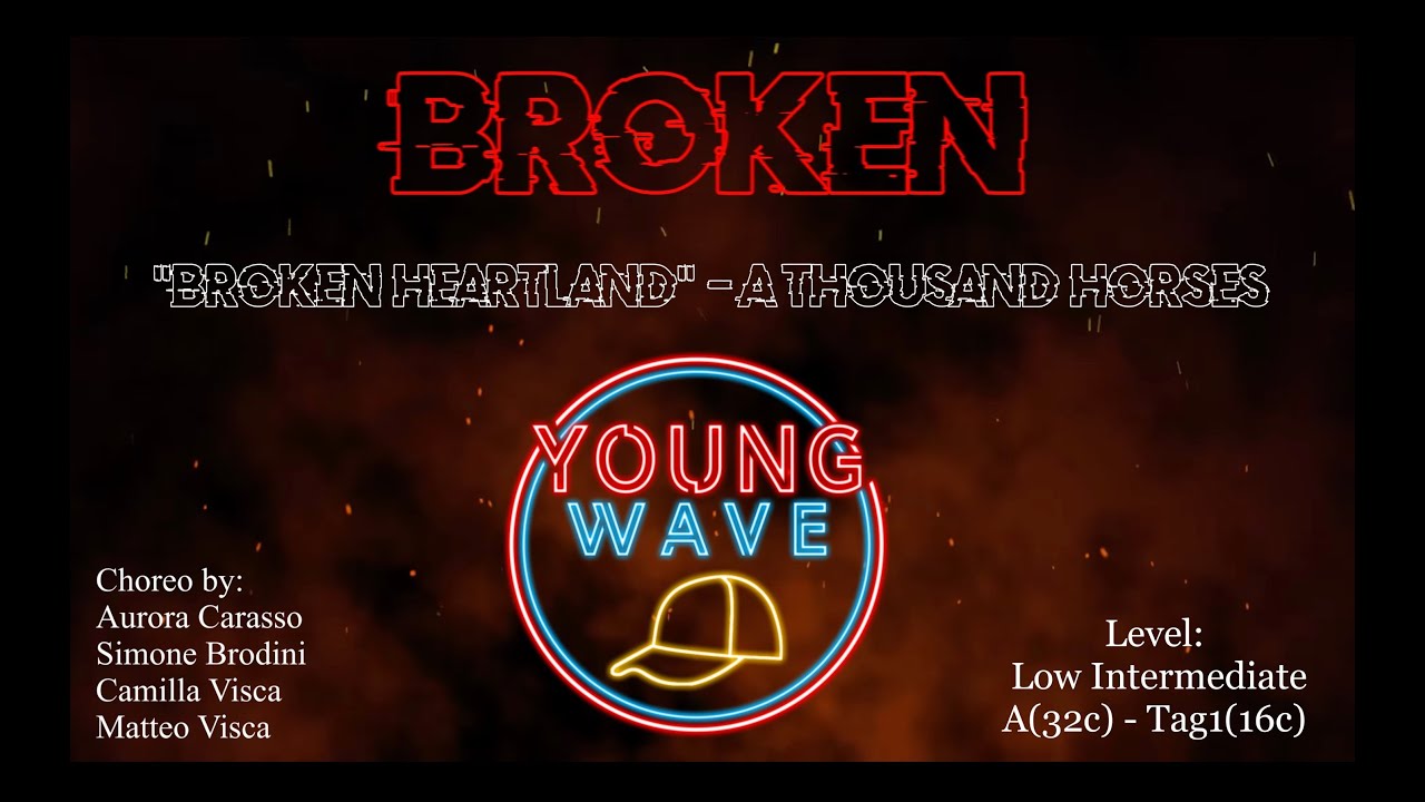 Broken - Country Line Dance (Demo//Tutorial)