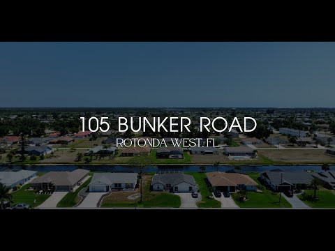 105 Bunker Rd, Rotonda West, FL home video tour