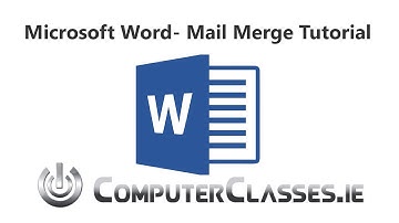 Microsoft Word Mail Merge Tutorial
