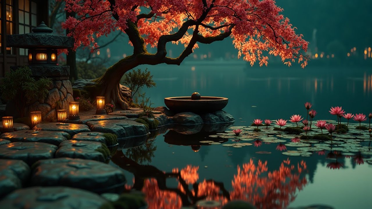 Zen Garden Music for Deep Relaxation & Peaceful Meditation Japan Sounds ...