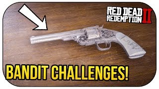 Red Dead Redemption 2: BANDIT CHALLENGES 1-10! (*BEST METHODS*)
