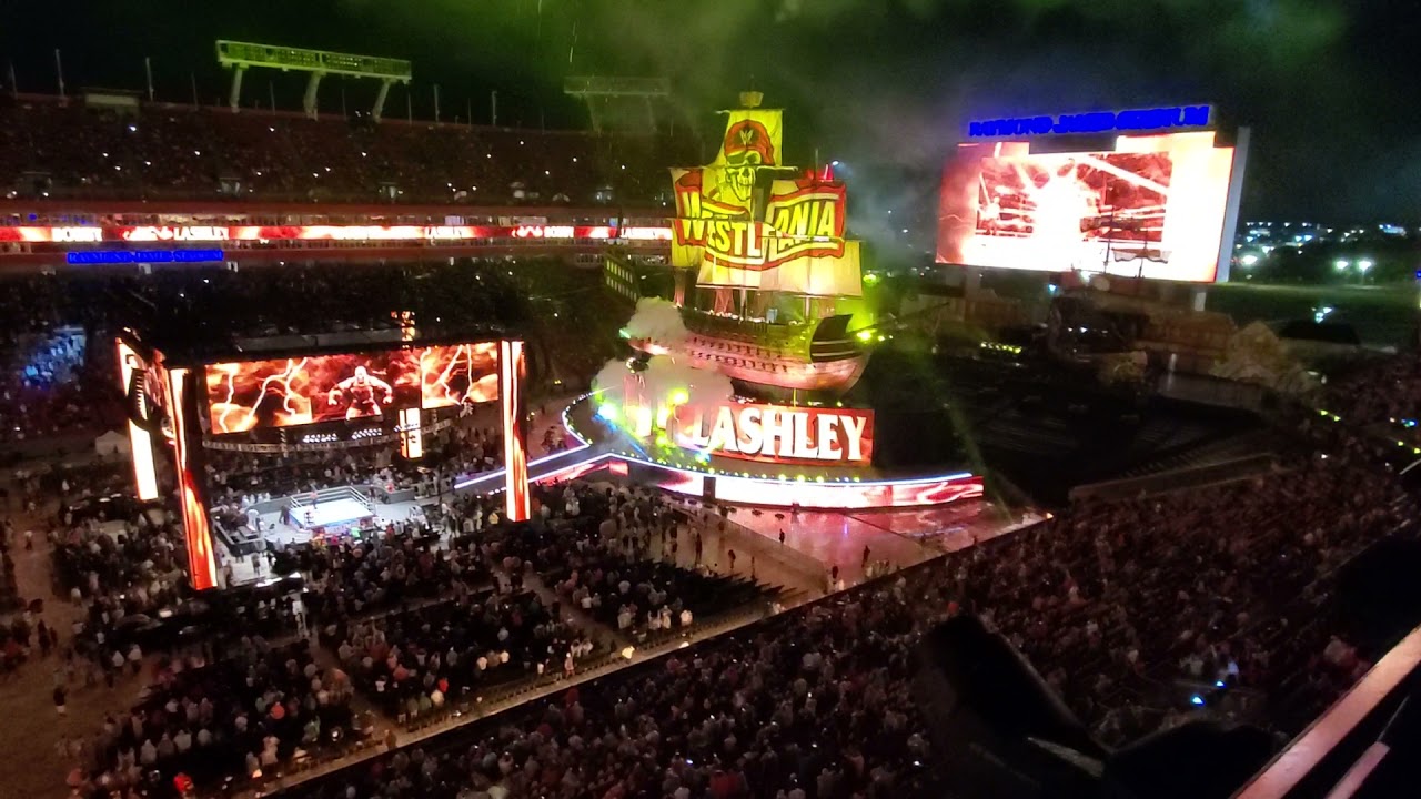Bobby Lashley Wrestlemania 37 Entrance Live