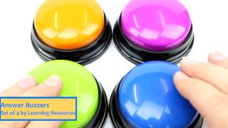 Answer Buzzers Set of 4 by Learning Resources Review
