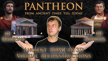 PANTHEON  from  ancient  times  till  today - Ancient Rome in 3D