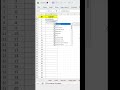 Generate A to Z in Excel |Alphabet Series| #shorts #excel