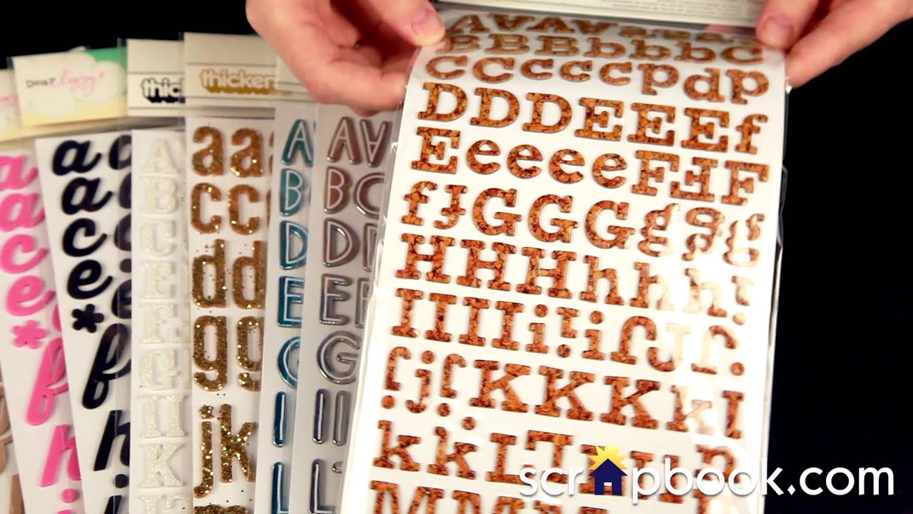 Brands - American Crafts - Thickers - Scrapbook Generation