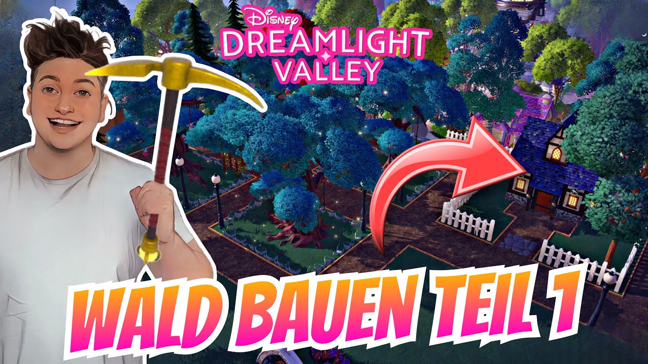 Disney Dreamlight Valley Wald Der Tapferkeit WALD für BELLE UPDATE vorbereiten!!! 🌲 | Wald der Tapferkeit gestalten
