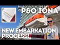 P&O Iona Cruise NEW Embarkation Process!