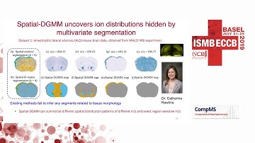 Unsupervised segmentation of mass spectrometric ion images... - Dan Guo - CompMS - ISMB/ECCB 2019