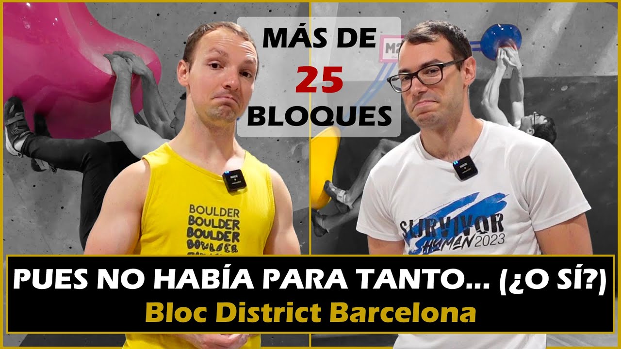 OPEN de BLOC DISTRICT: ¿Los Bloques de la Final Son Realmente TAN DIFÍCILES? 🤔 | ft. Marcos