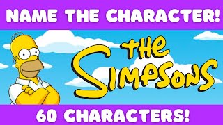 The Ultimate Simpsons Character Quiz | Name 60 Characters!