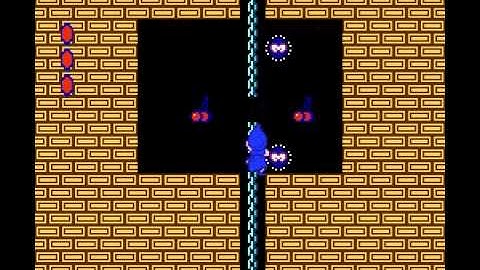 Yume Koujou - Doki Doki Panic (FDS / Famicom Disk System) Chapter 7 and Ending - Vizzed.com GamePlay