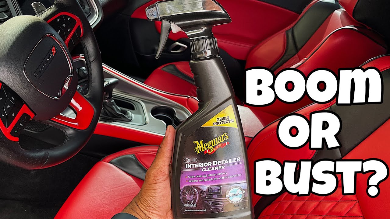 Meguiar's - Quik Interior Detailer is the perfect way to